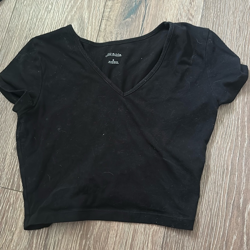 Cropped shirt